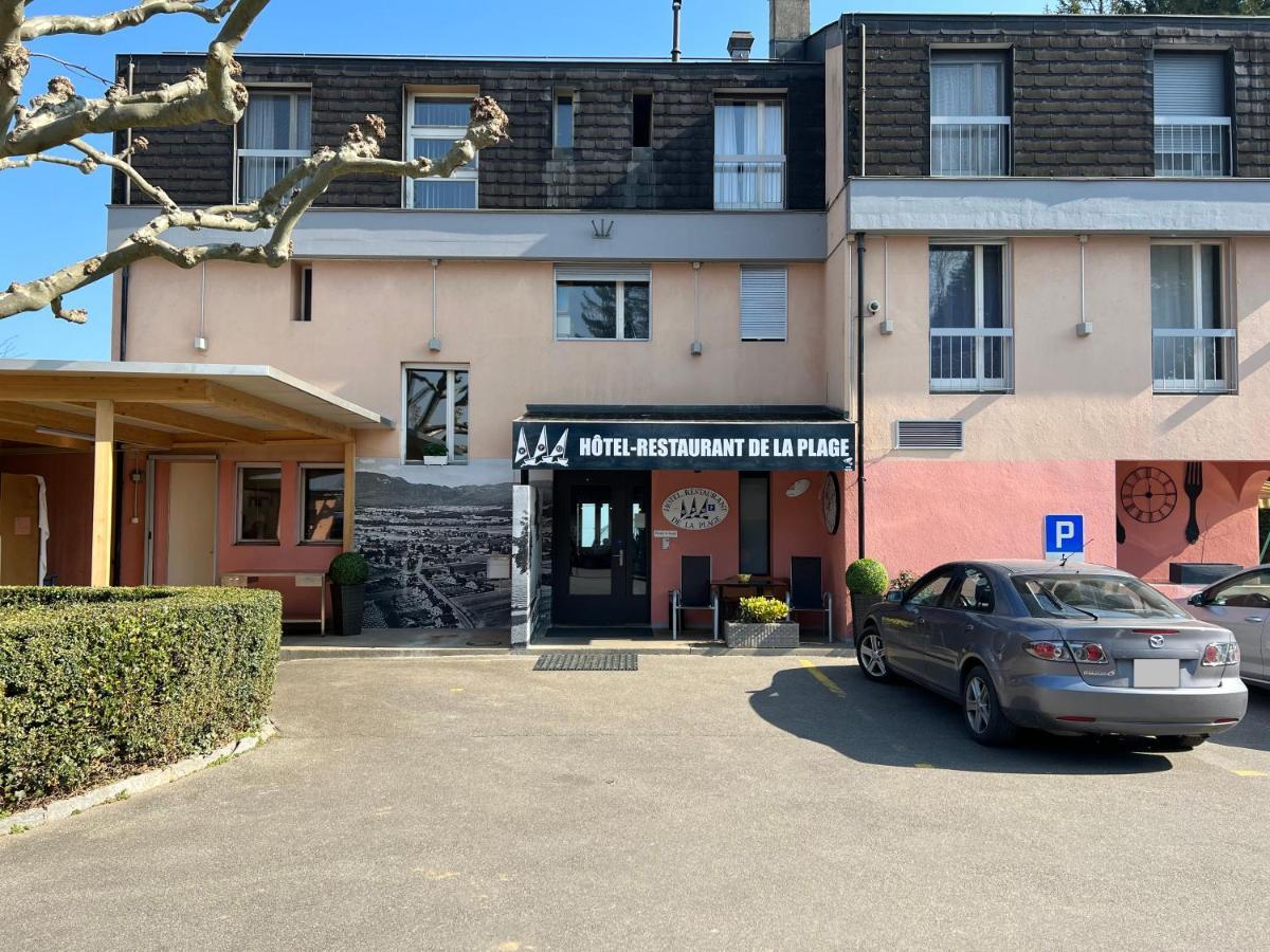 Hotel Restaurant De La Plage Gland Buitenkant foto