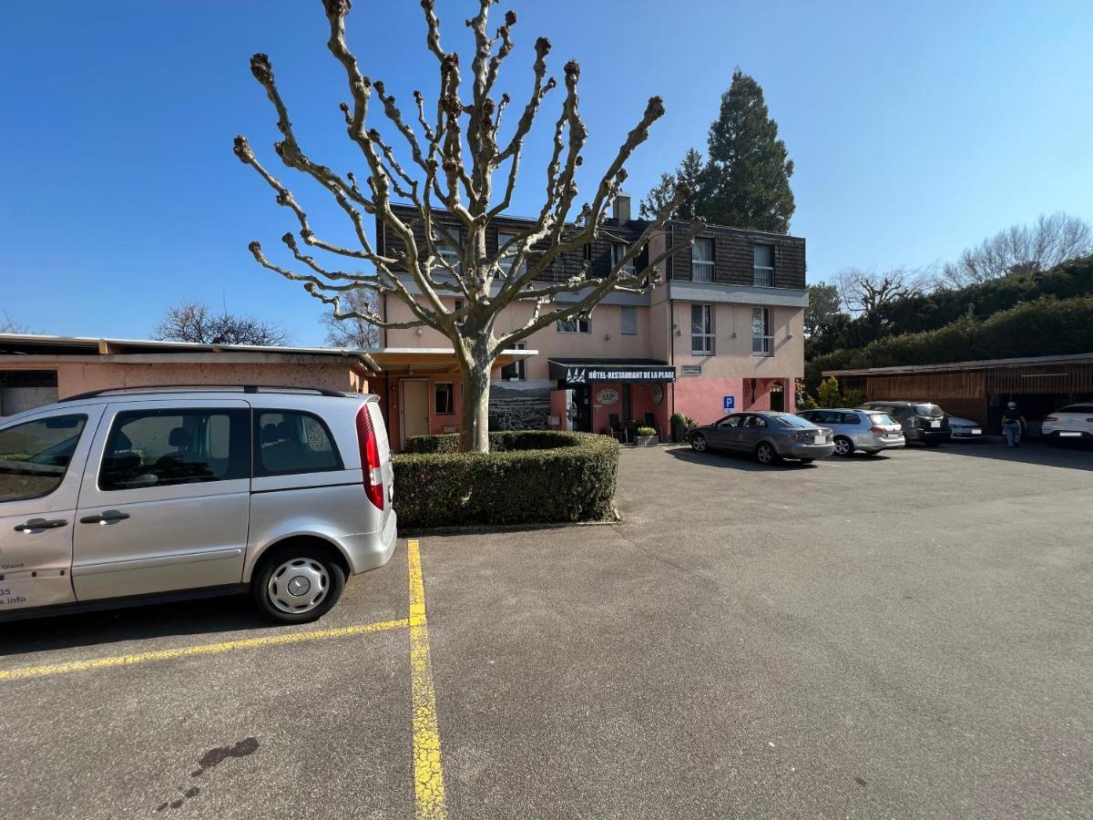Hotel Restaurant De La Plage Gland Buitenkant foto